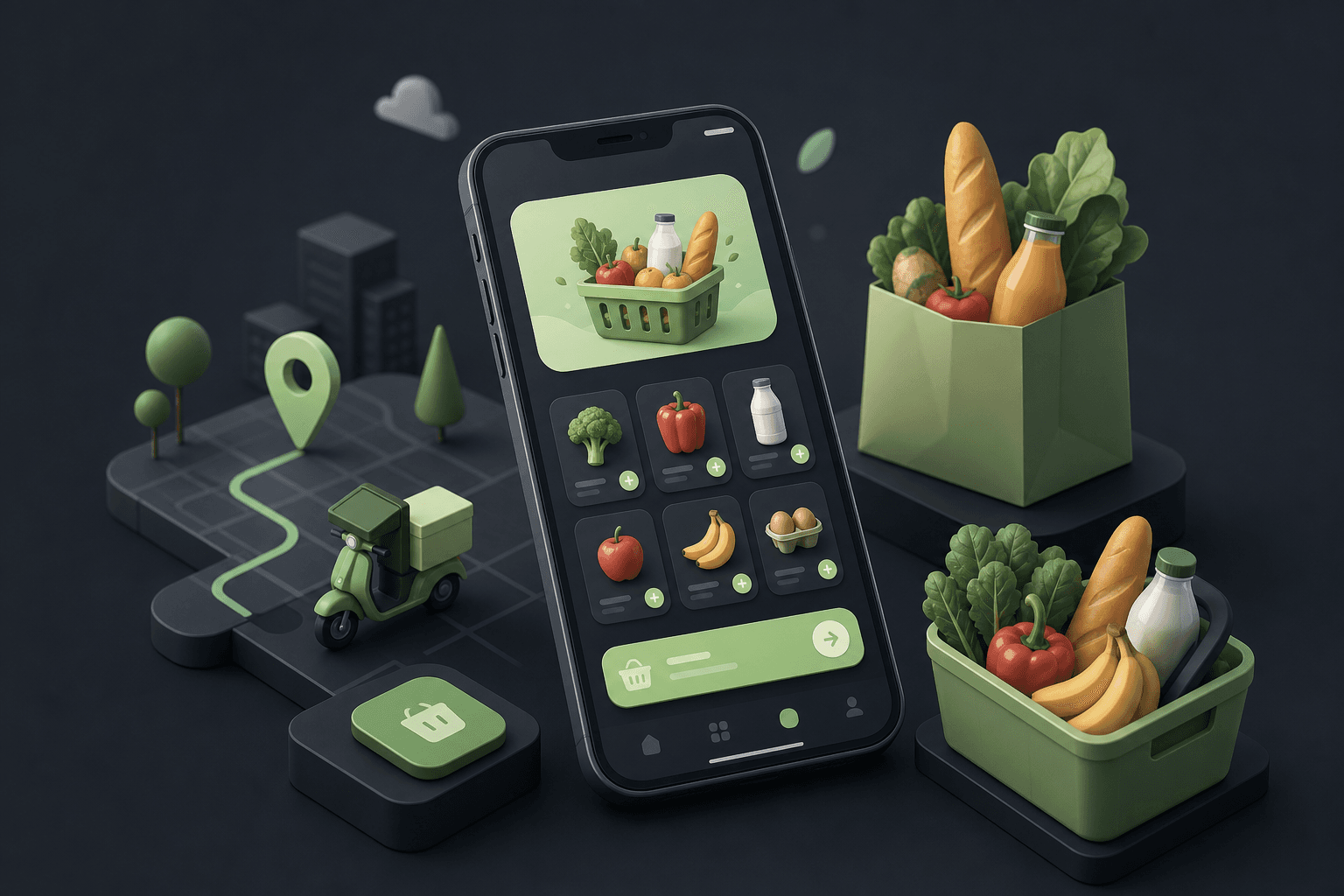 Chaldal shopper consumer grocery app for national delivery